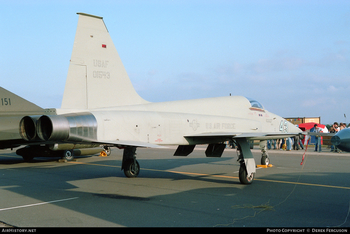Aircraft Photo of 74-1543 / 01543 | Northrop F-5E Tiger II | USA - Air Force | AirHistory.net #620053