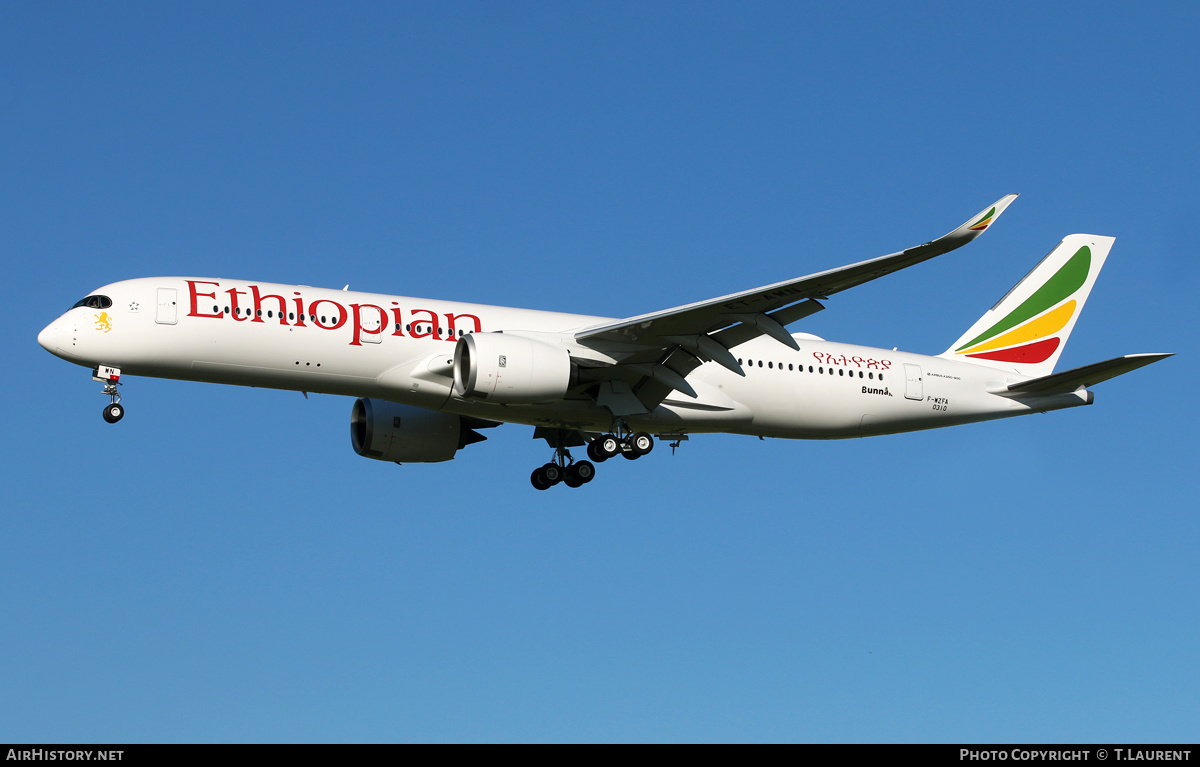Aircraft Photo of F-WZFA | Airbus A350-941 | Ethiopian Airlines | AirHistory.net #620057