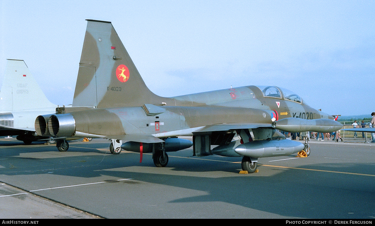 Aircraft Photo of K-4020 | Canadair NF-5B | Netherlands - Air Force | AirHistory.net #620059