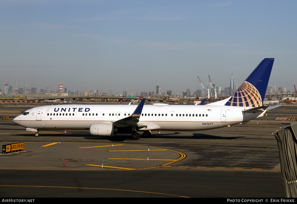 Aircraft Photo of N27477 | Boeing 737-924/ER | United Airlines | AirHistory.net #620083