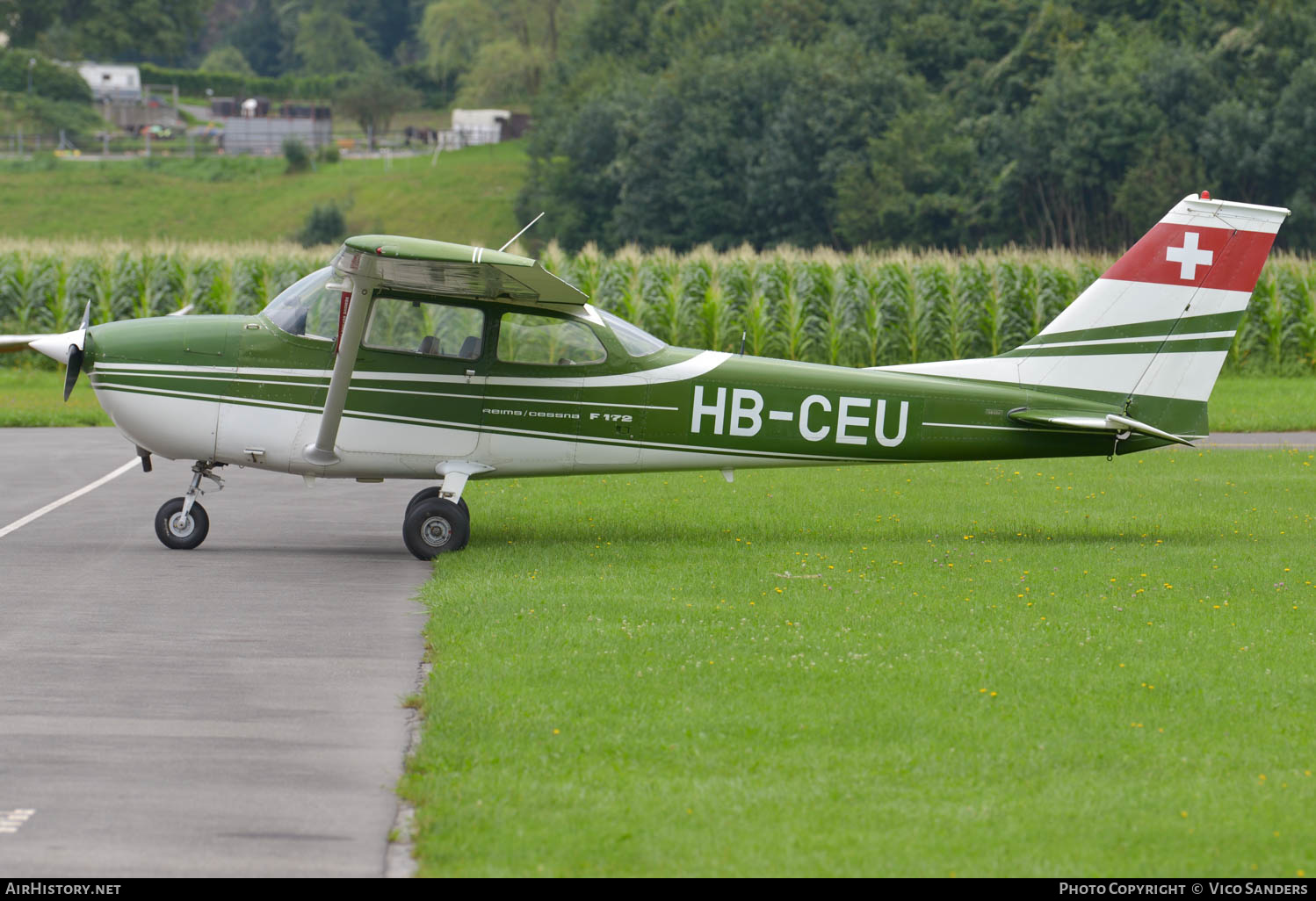Aircraft Photo of HB-CEU | Reims F172L Skyhawk | AirHistory.net #620089