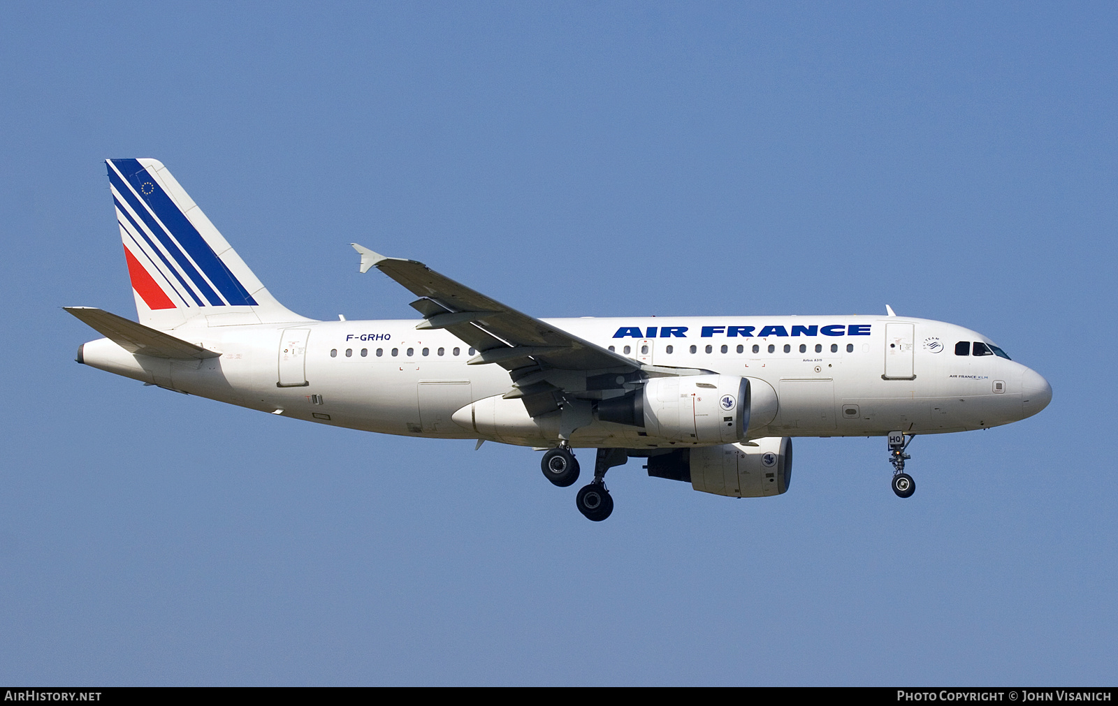Aircraft Photo of F-GRHQ | Airbus A319-111 | Air France | AirHistory.net #620103