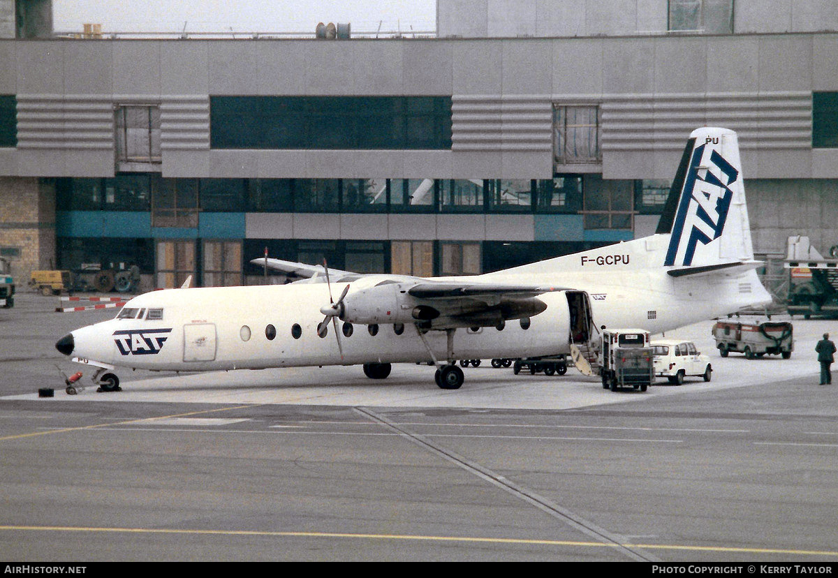 Aircraft Photo of F-GCPU | Fairchild Hiller FH-227B | TAT - Transport Aérien Transrégional | AirHistory.net #620128