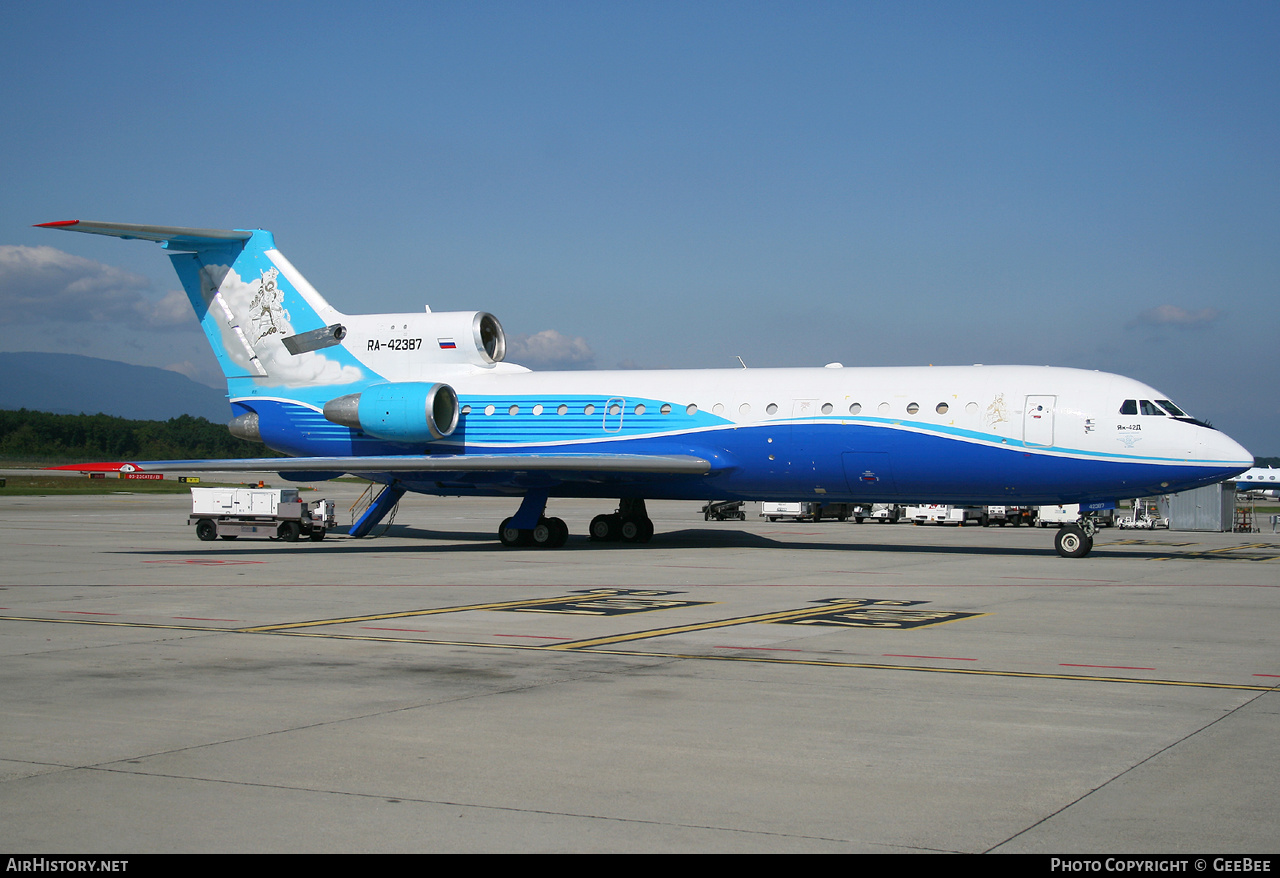 Aircraft Photo of RA-42387 | Yakovlev Yak-42D | AirHistory.net #620133