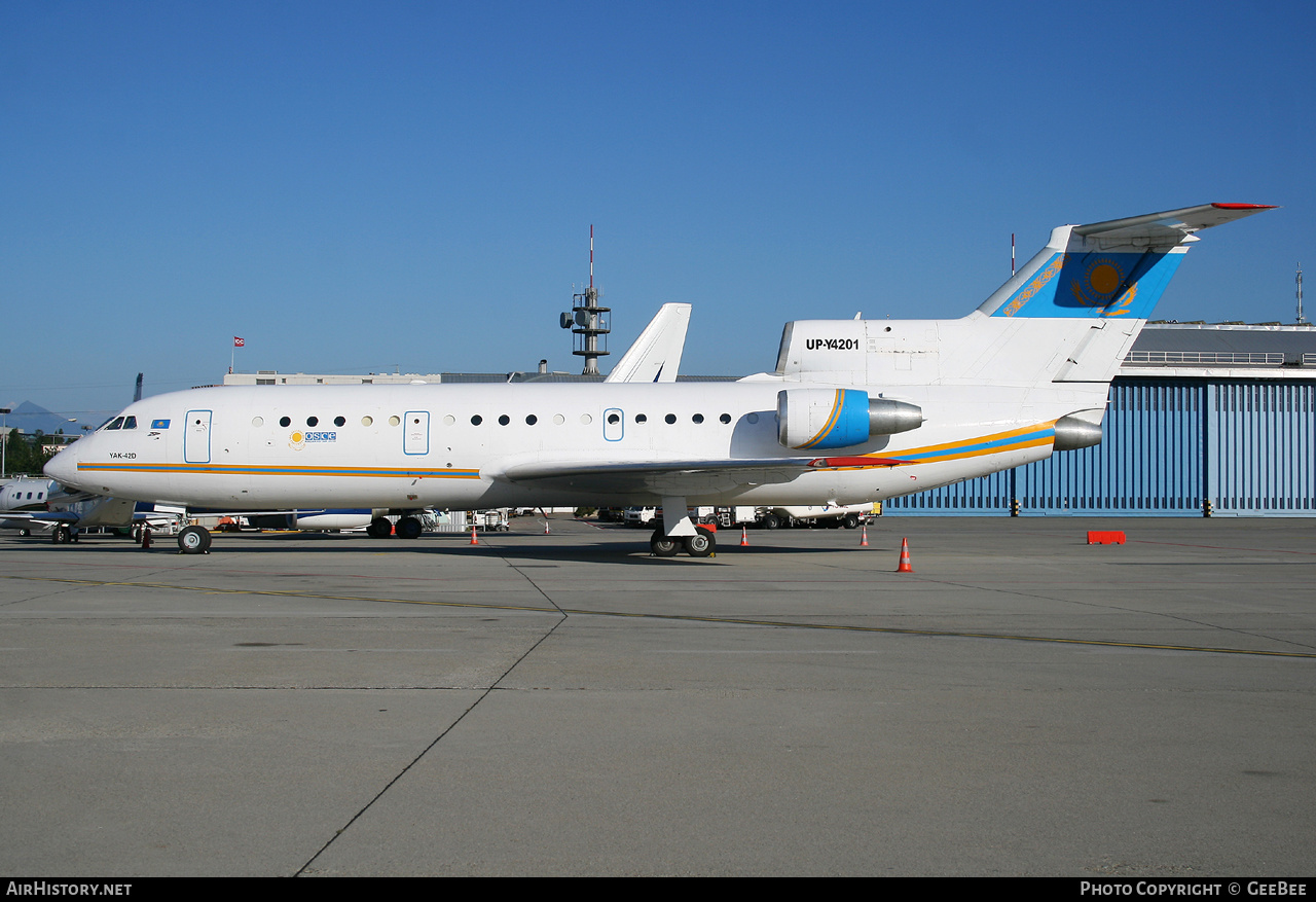 Aircraft Photo of UP-Y4201 | Yakovlev Yak-42D | OSCE - Organization for Security and Co-operation in Europe | AirHistory.net #620138