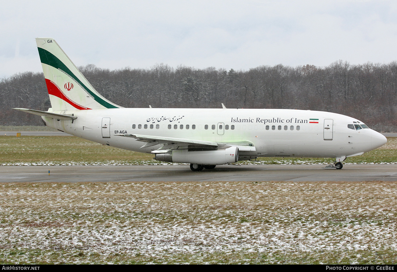 Aircraft Photo of EP-AGA | Boeing 737-286/Adv | Islamic Republic of Iran | AirHistory.net #620149