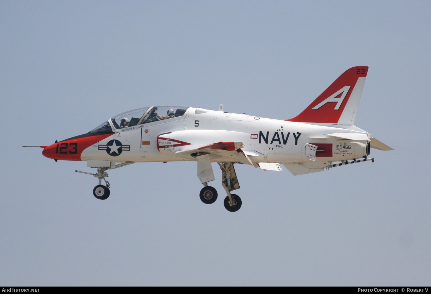 Aircraft Photo of 165466 | Boeing T-45C Goshawk | USA - Navy | AirHistory.net #620165
