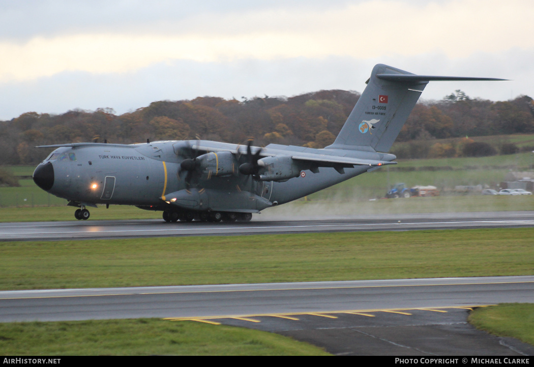 Aircraft Photo of 13-0009 | Airbus A400M Atlas | Turkey - Air Force | AirHistory.net #620172