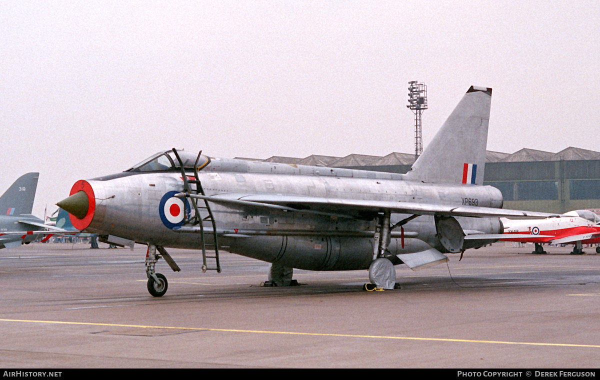 Aircraft Photo of XP693 | English Electric Lightning F6 | UK - Air Force | AirHistory.net #620211