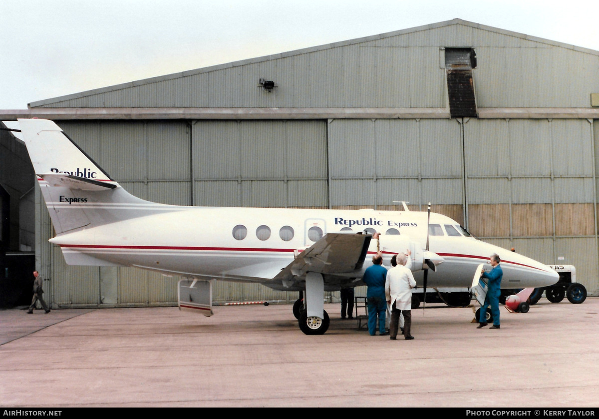 Aircraft Photo of N301PX | British Aerospace BAe-3101 Jetstream 31 | Republic Express | AirHistory.net #620229