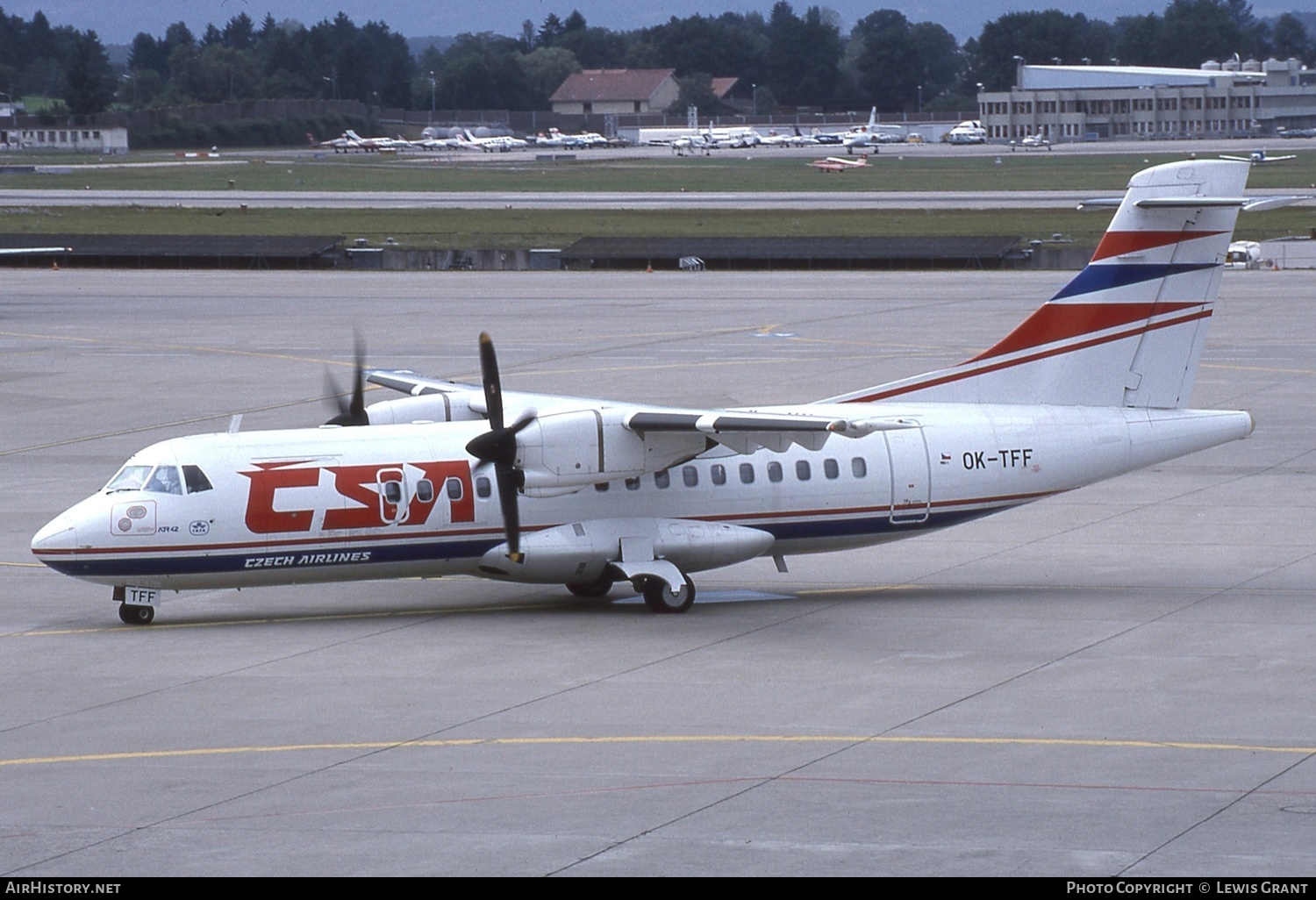 Aircraft Photo of OK-TFF | ATR ATR-42-320 | ČSA - Czech Airlines | AirHistory.net #620244
