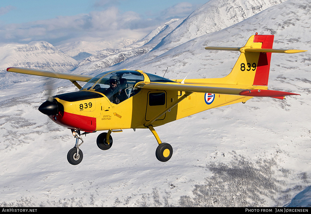 Aircraft Photo of 839 | Saab MFI-15-200A Safari | Norway - Air Force | AirHistory.net #620252