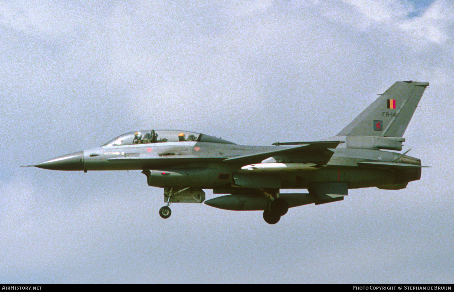Aircraft Photo of FB-14 | General Dynamics F-16B Fighting Falcon | Belgium - Air Force | AirHistory.net #620255