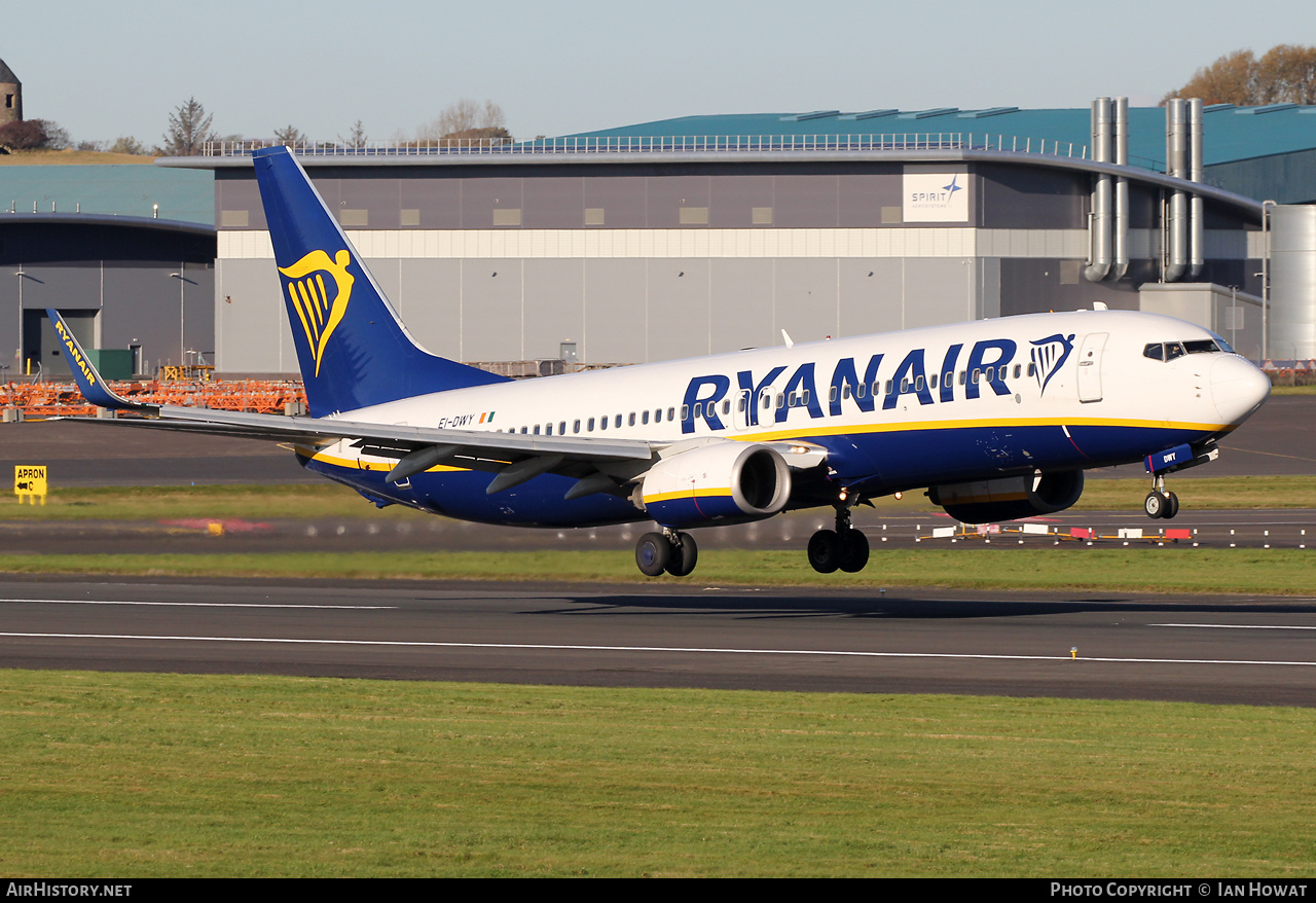 Aircraft Photo of EI-DWY | Boeing 737-8AS | Ryanair | AirHistory.net #620260