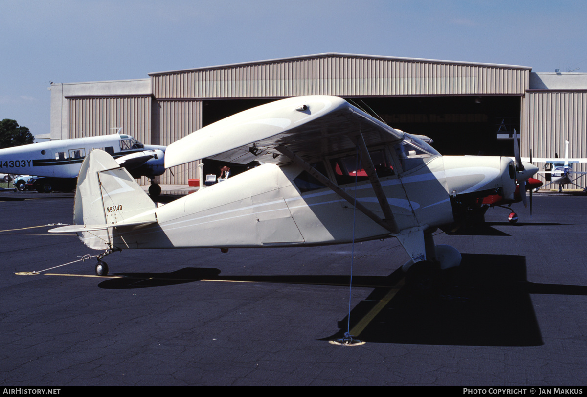 Aircraft Photo of N9314D | Piper PA-22-160 Tri-Pacer | AirHistory.net #620264