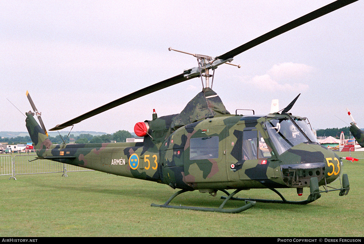 Aircraft Photo of 03313 | Agusta Hkp3B (AB-204B) | Sweden - Army | AirHistory.net #620266