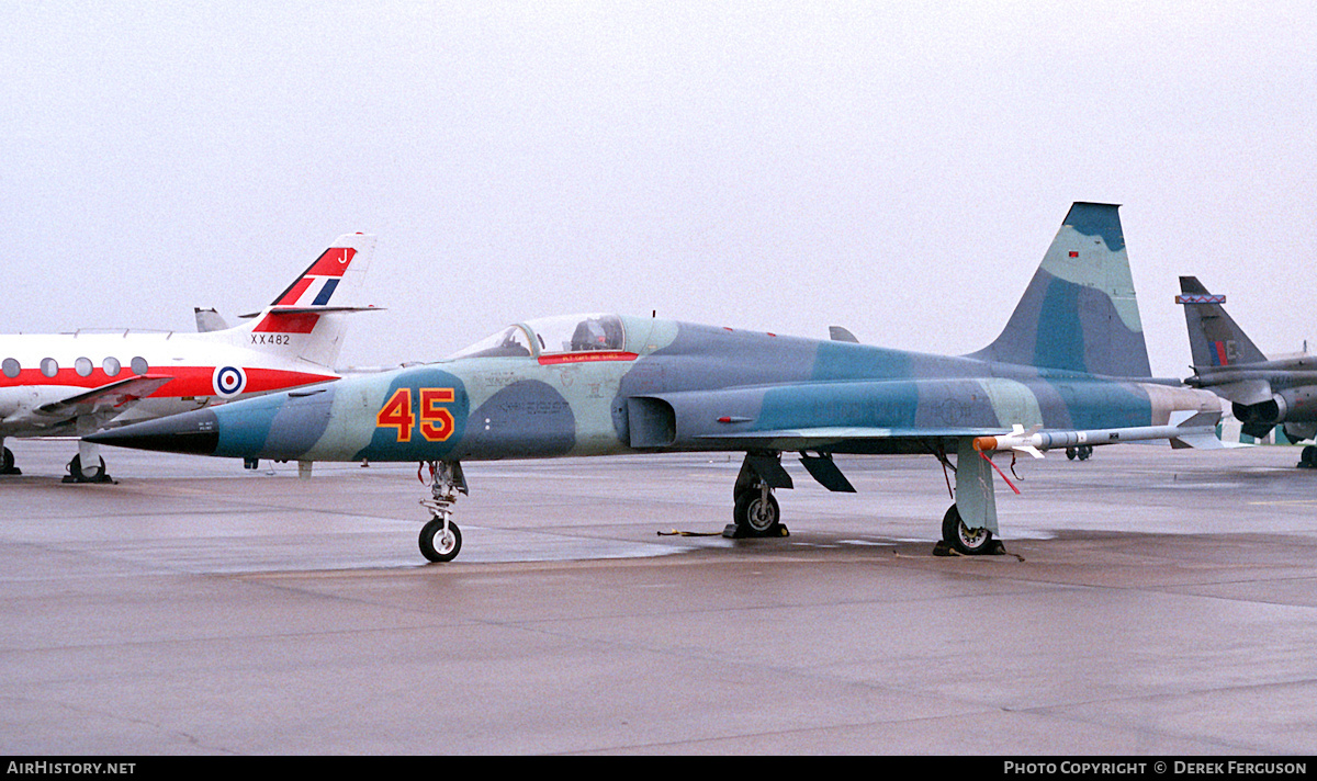 Aircraft Photo of 74-1545 | Northrop F-5E Tiger II | USA - Air Force | AirHistory.net #620267