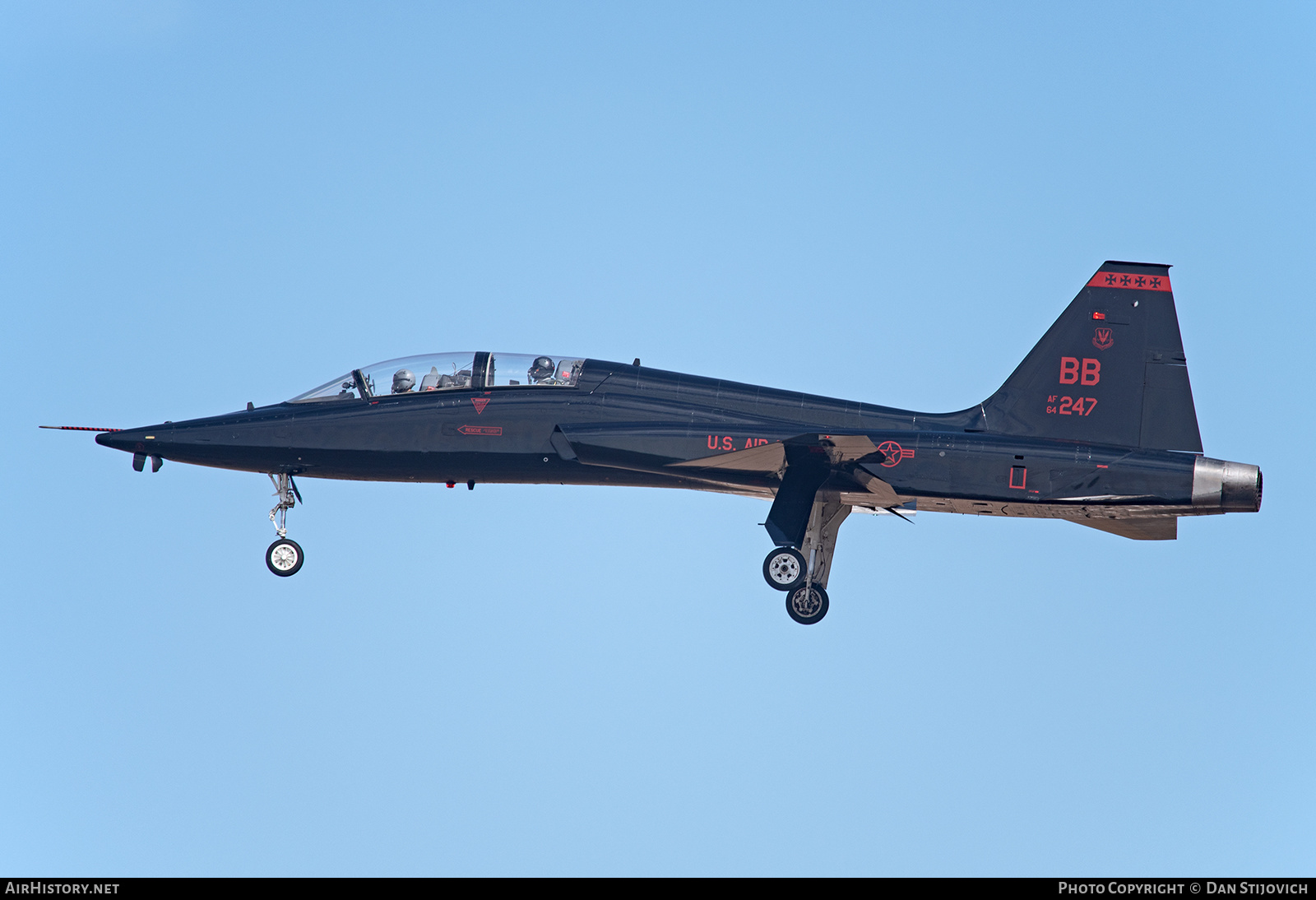 Aircraft Photo of 64-13247 / AF64-247 | Northrop T-38A Talon | USA - Air Force | AirHistory.net #620271