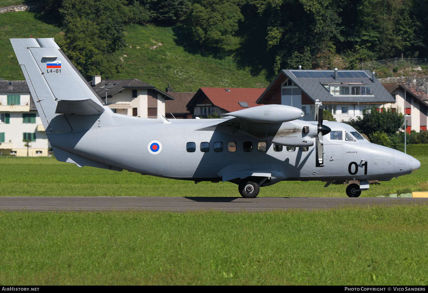 Aircraft Photo of L4-01 | Let L-410UVP-E Turbolet | Slovenia - Air Force | AirHistory.net #620286