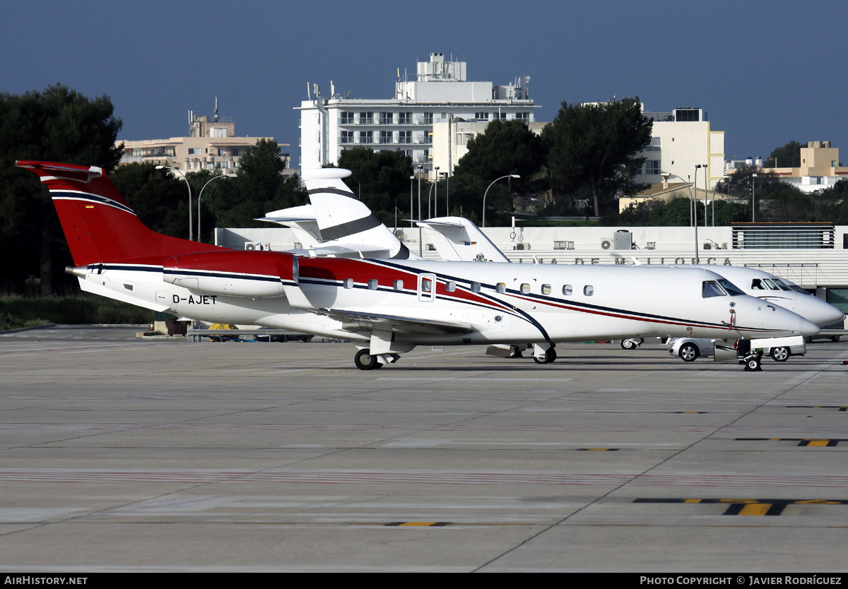 Aircraft Photo of D-AJET | Embraer Legacy 650 (EMB-135BJ) | AirHistory.net #620291