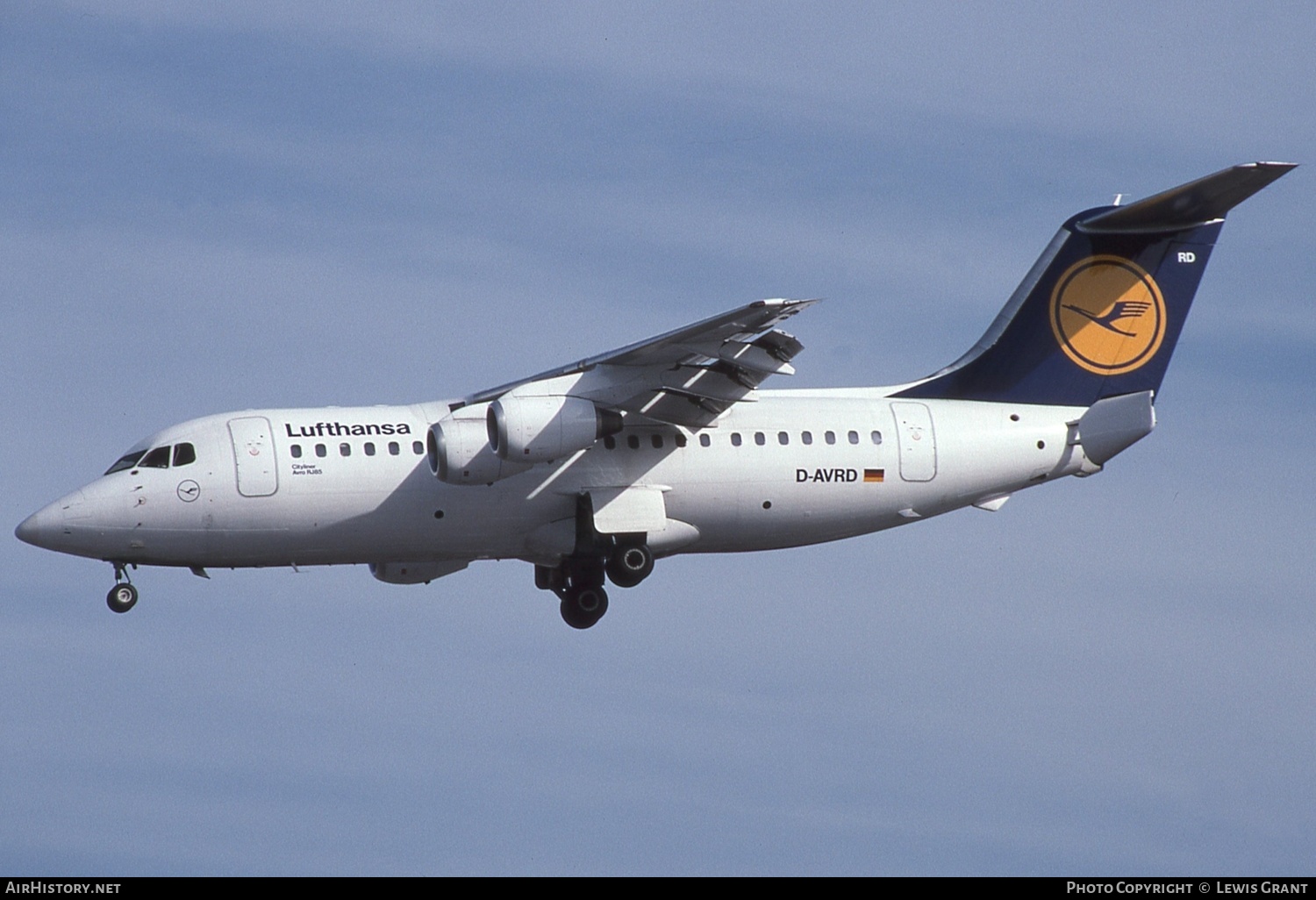 Aircraft Photo of D-AVRD | British Aerospace Avro 146-RJ85 | Lufthansa | AirHistory.net #620294