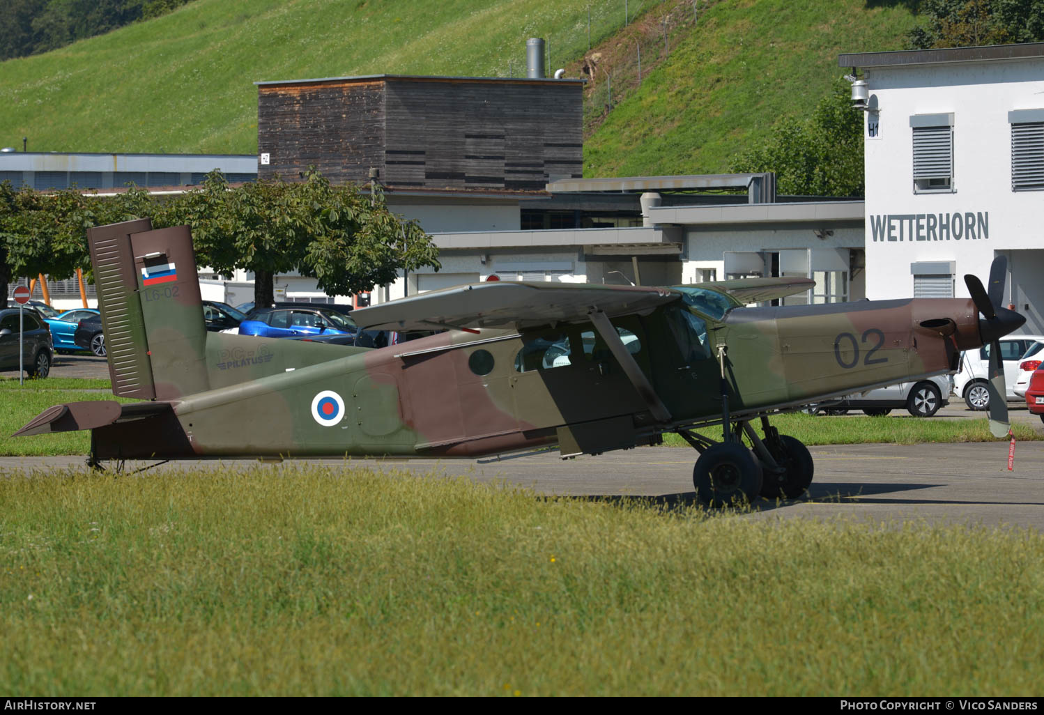 Aircraft Photo of L6-02 | Pilatus PC-6/B2-H4 Turbo Porter | Slovenia - Air Force | AirHistory.net #620303