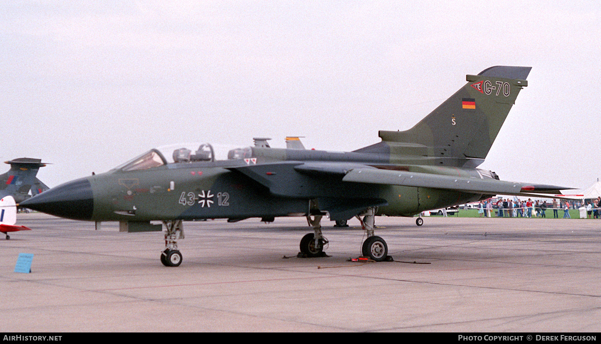 Aircraft Photo of 4312 | Panavia Tornado IDS | Germany - Air Force | AirHistory.net #620319