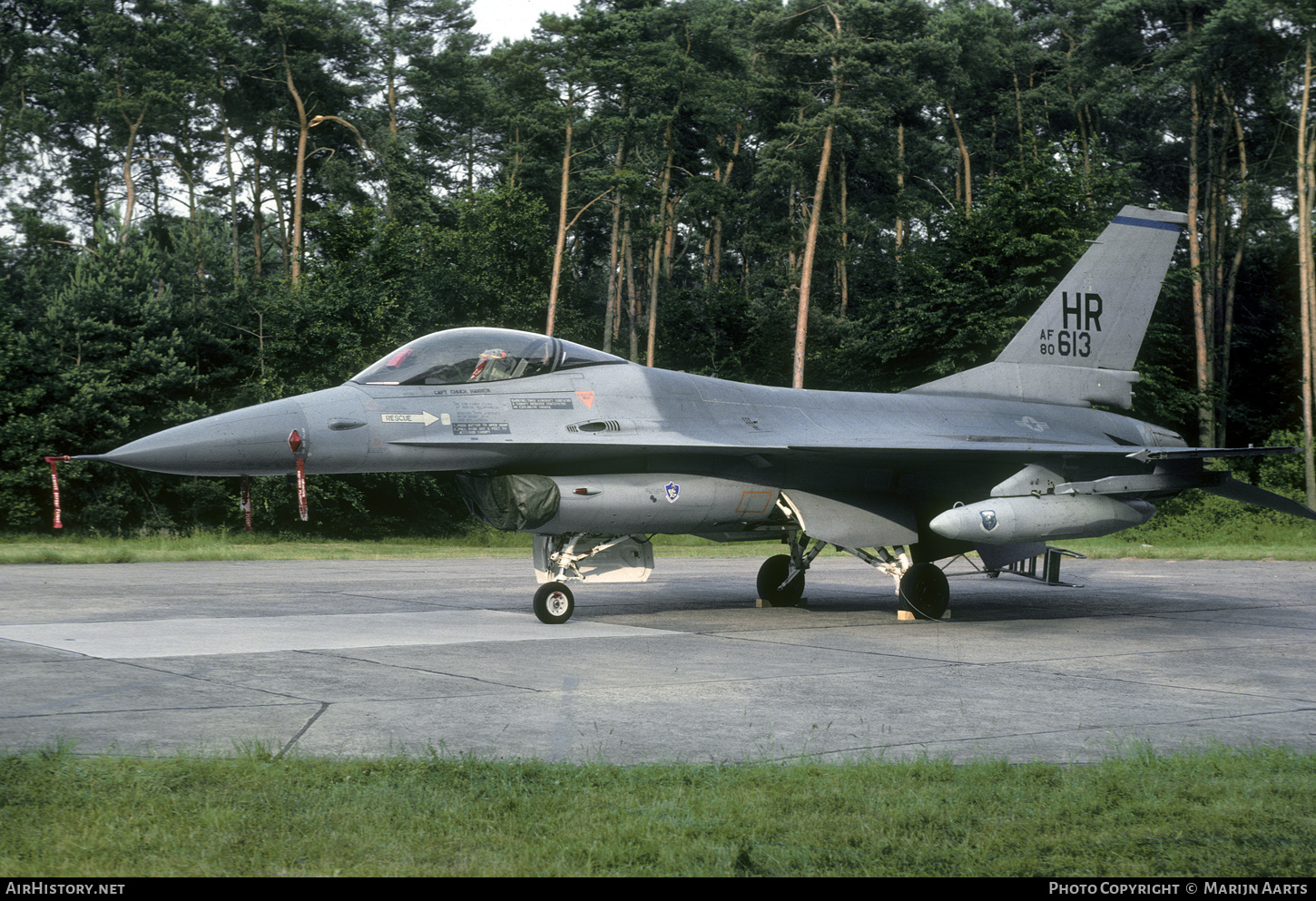 Aircraft Photo of 80-0613 / AF80-613 | General Dynamics F-16A Fighting Falcon | USA - Air Force | AirHistory.net #620335