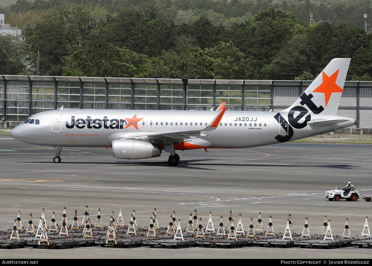 Aircraft Photo of JA20JJ | Airbus A320-232 | Jetstar Airways | AirHistory.net #620342