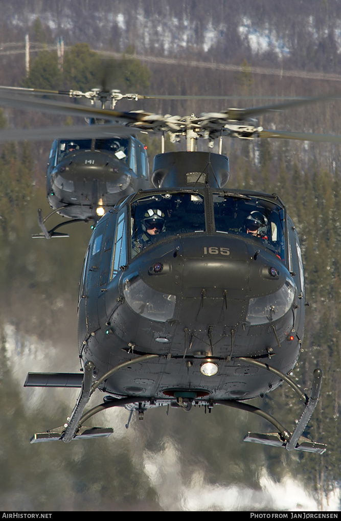 Aircraft Photo of 165 | Bell 412HP | Norway - Air Force | AirHistory.net #620347
