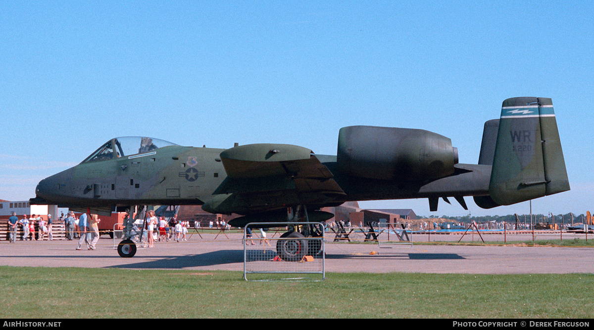 Aircraft Photo of 80-0220 / AF80-220 | Fairchild A-10A Thunderbolt II | USA - Air Force | AirHistory.net #620348