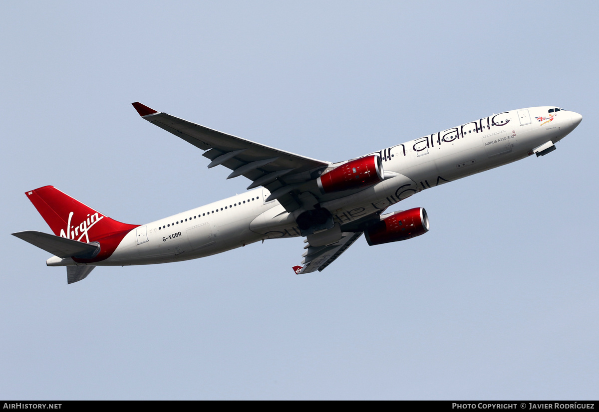 Aircraft Photo of G-VGBR | Airbus A330-343 | Virgin Atlantic Airways | AirHistory.net #620372