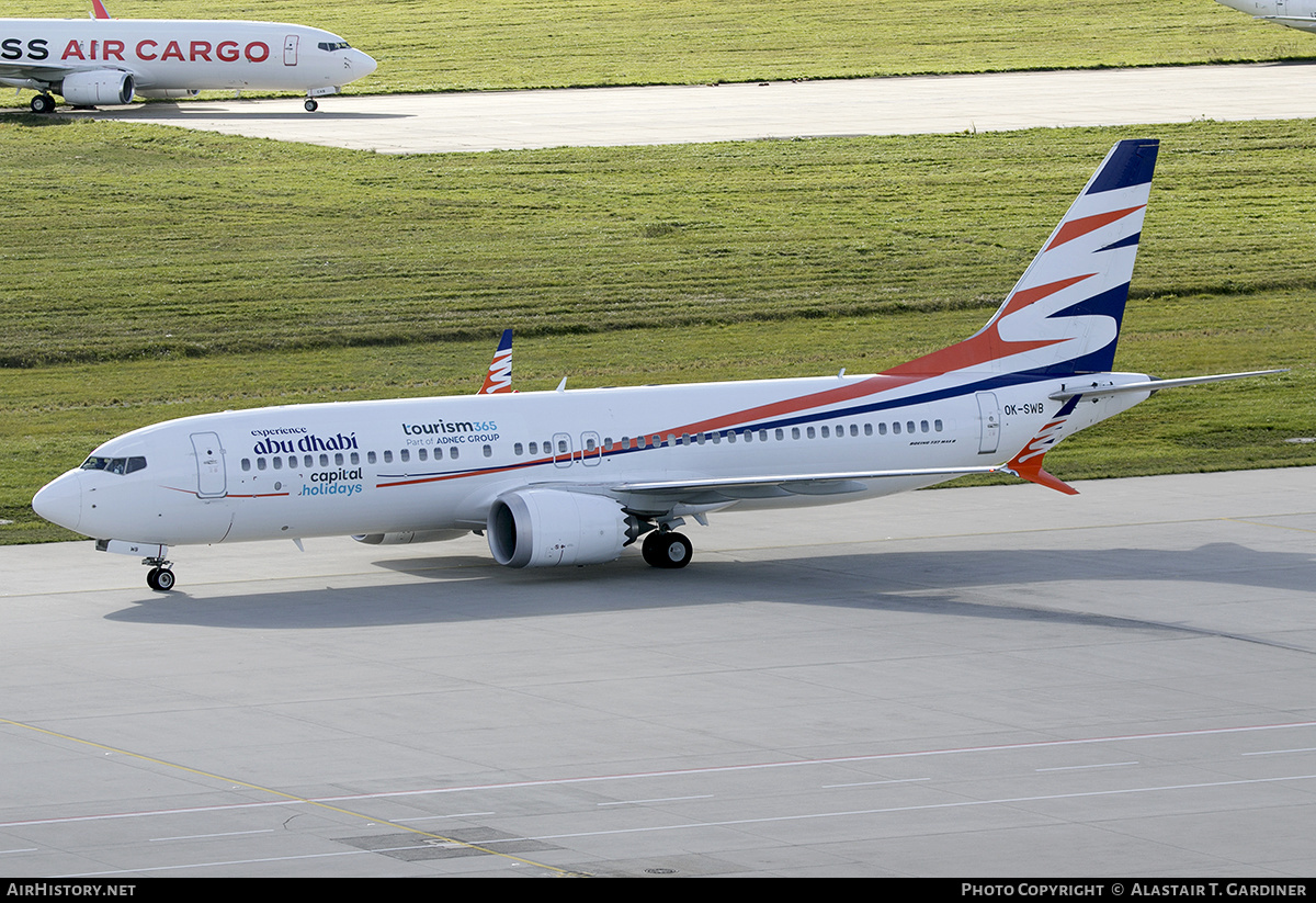 Aircraft Photo of OK-SWB | Boeing 737-8 Max 8 | Smartwings | AirHistory.net #620378