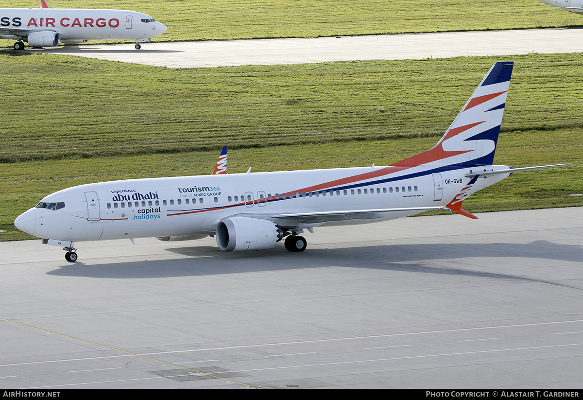 Aircraft Photo of OK-SWB | Boeing 737-8 Max 8 | Smartwings | AirHistory.net #620378