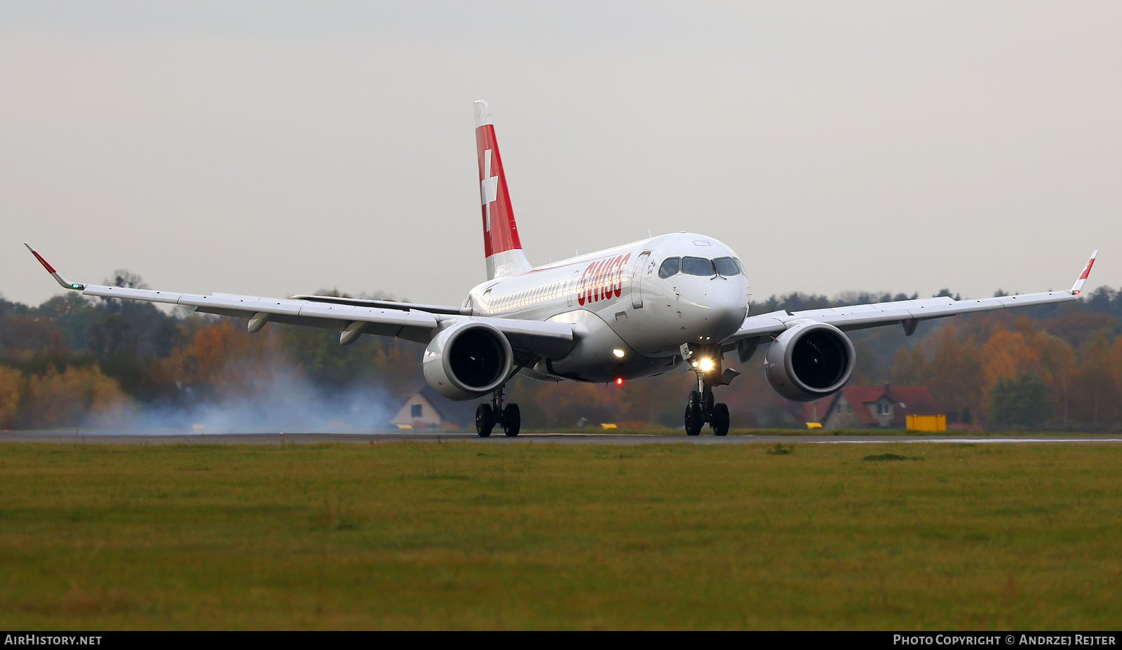 Aircraft Photo of HB-JBD | Bombardier CSeries CS100 (BD-500-1A10) | Swiss International Air Lines | AirHistory.net #620379