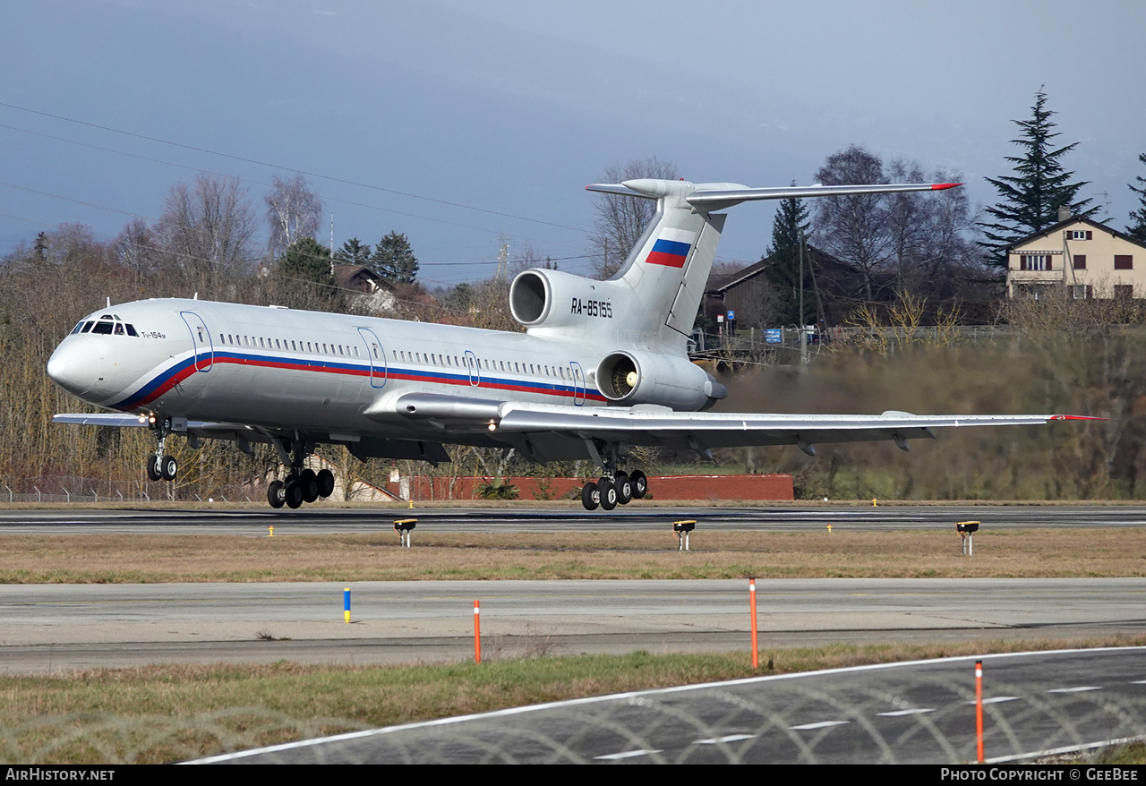 Aircraft Photo of RA-85155 | Tupolev Tu-154M | Russia - Air Force | AirHistory.net #620399