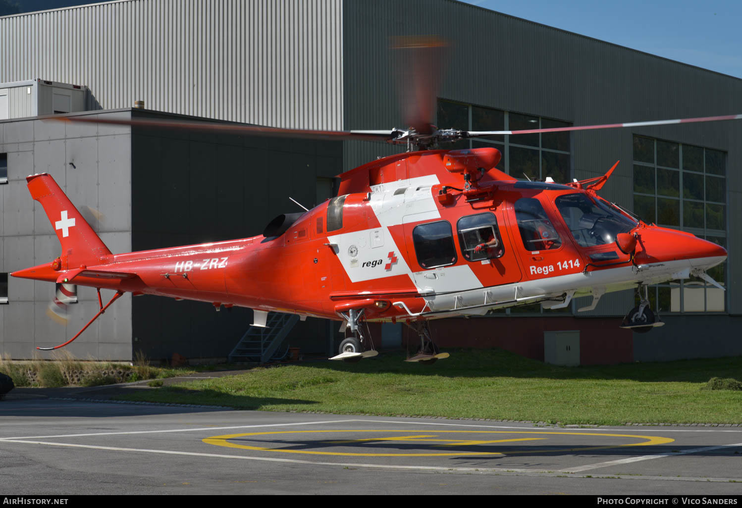 Aircraft Photo of HB-ZRZ | AgustaWestland AW-109SP Da Vinci | REGA - Swiss Air Ambulance | AirHistory.net #620401