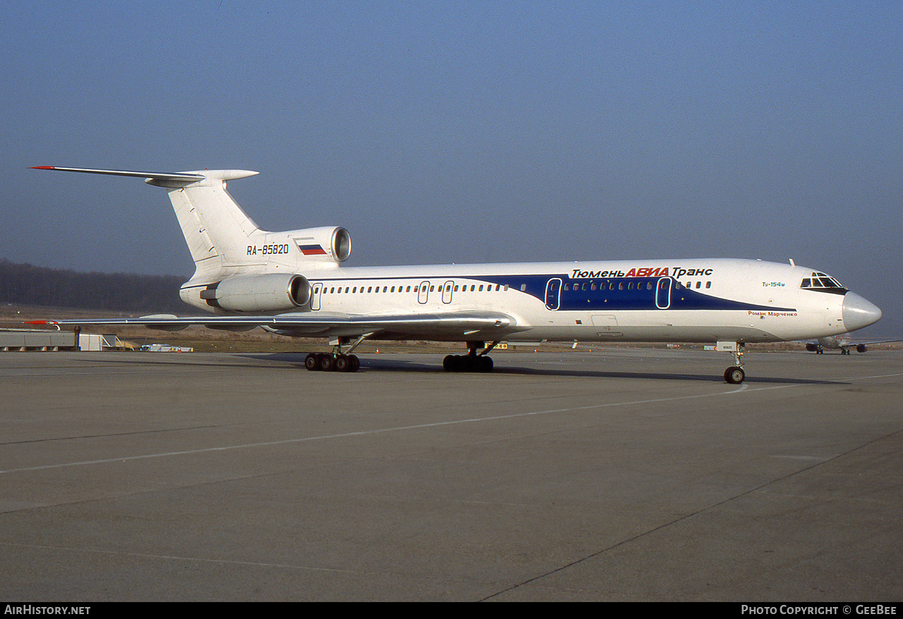 Aircraft Photo of RA-85820 | Tupolev Tu-154M | Tyumen Avia Trans | AirHistory.net #620408