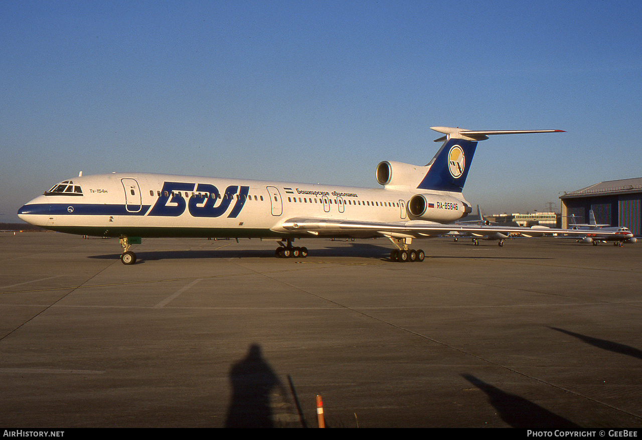 Aircraft Photo of RA-85846 | Tupolev Tu-154M | BAL Bashkirian Airlines | AirHistory.net #620409
