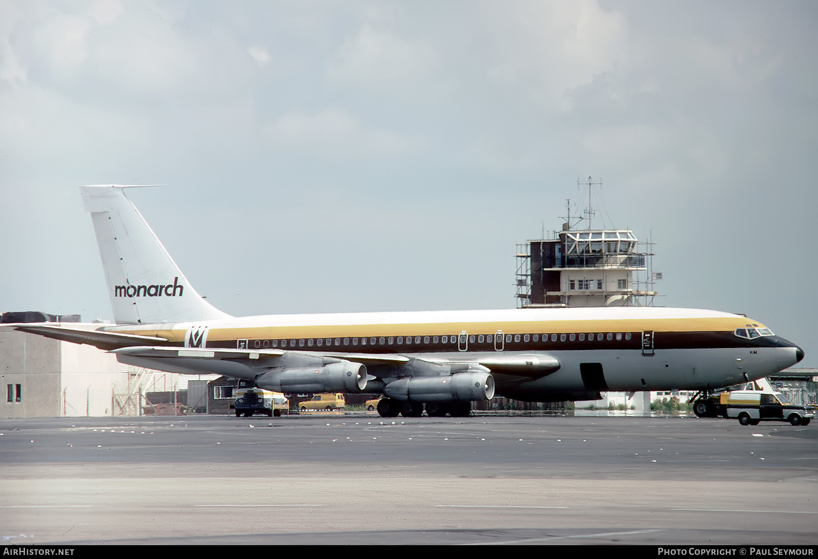 Aircraft Photo of G-AZKM | Boeing 720-051B | Monarch Airlines | AirHistory.net #620418