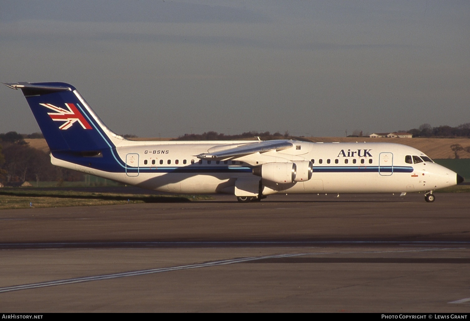 Aircraft Photo of G-BSNS | British Aerospace BAe-146-300 | Air UK | AirHistory.net #620423