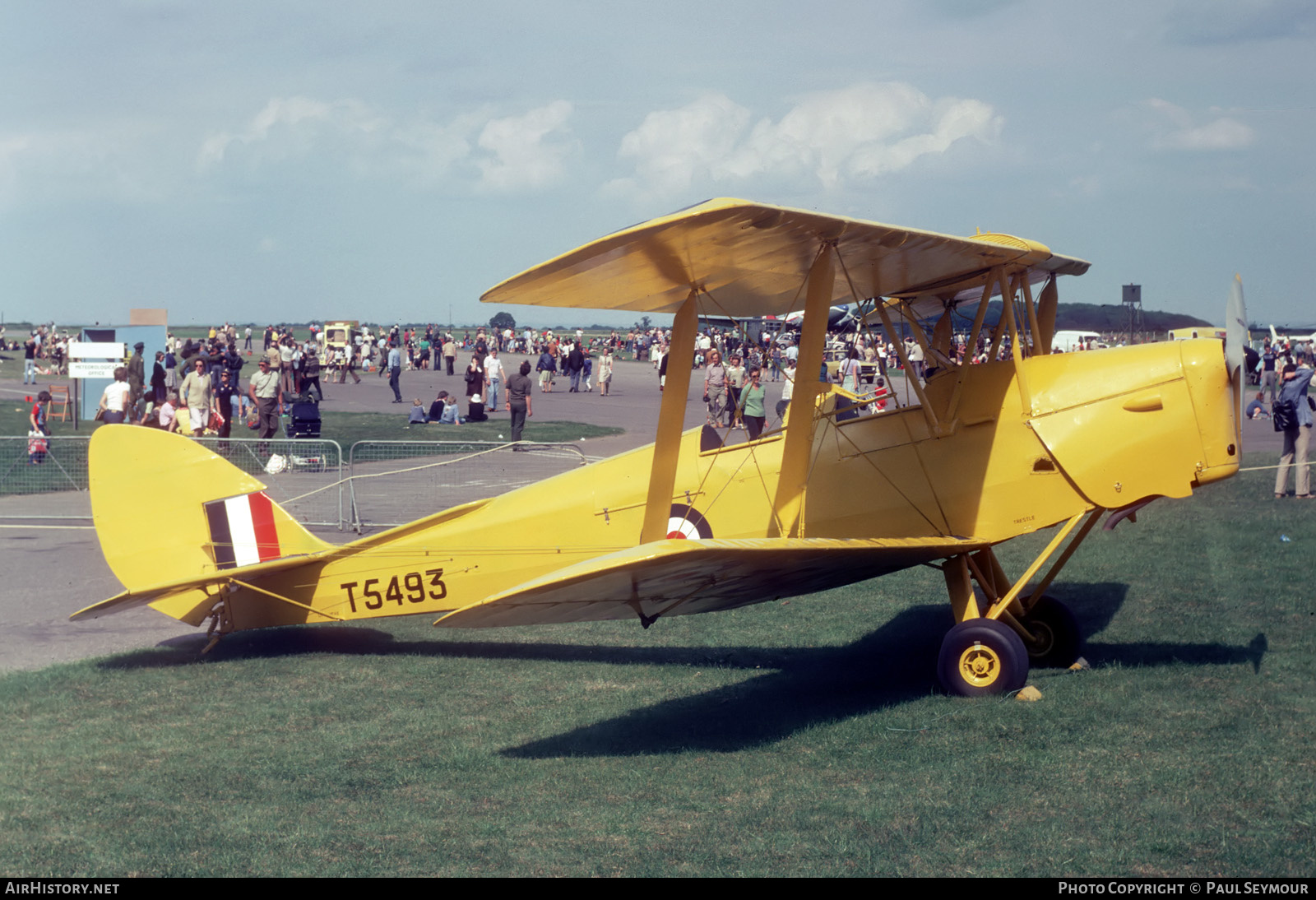 Aircraft Photo of G-ANEF / T5493 | De Havilland D.H. 82A Tiger Moth II | UK - Air Force | AirHistory.net #620428