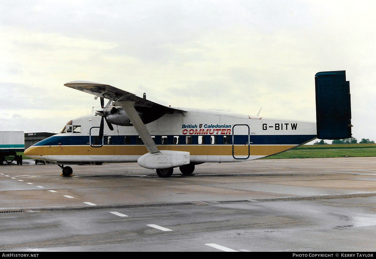 Aircraft Photo of G-BITW | Short 330-200 | British Caledonian Commuter | AirHistory.net #620450