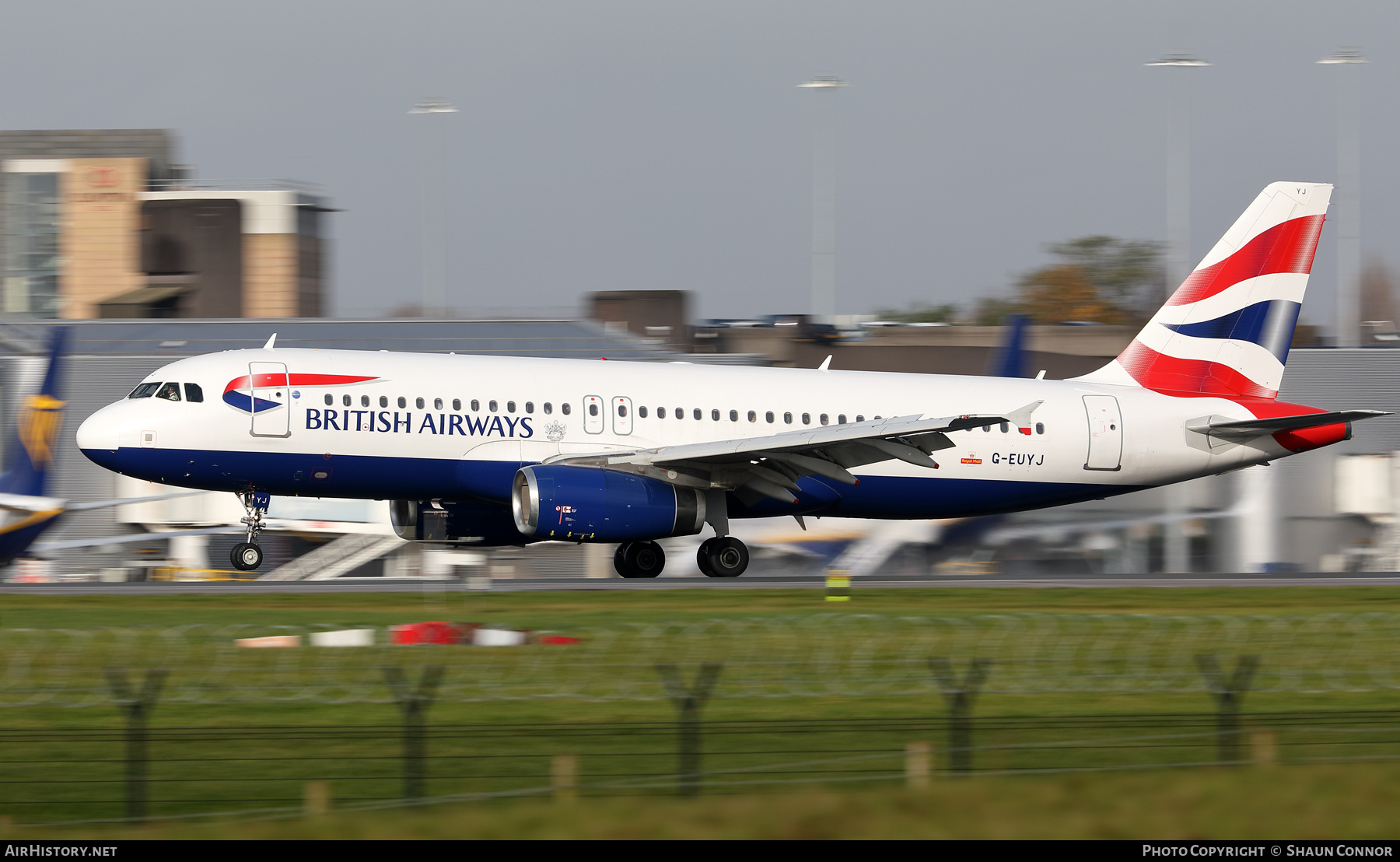 Aircraft Photo of G-EUYJ | Airbus A320-232 | British Airways | AirHistory.net #620457