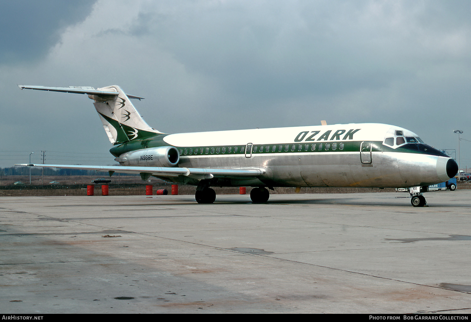 Aircraft Photo of N968E | Douglas DC-9-15 | Ozark Air Lines | AirHistory.net #620488
