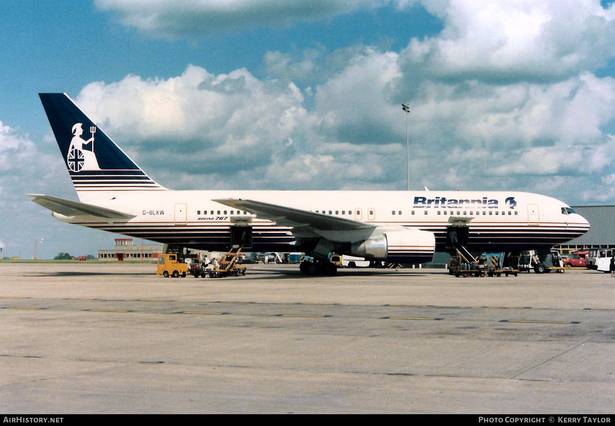 Aircraft Photo of G-BLKW | Boeing 767-204(ER) | Britannia Airways | AirHistory.net #620502