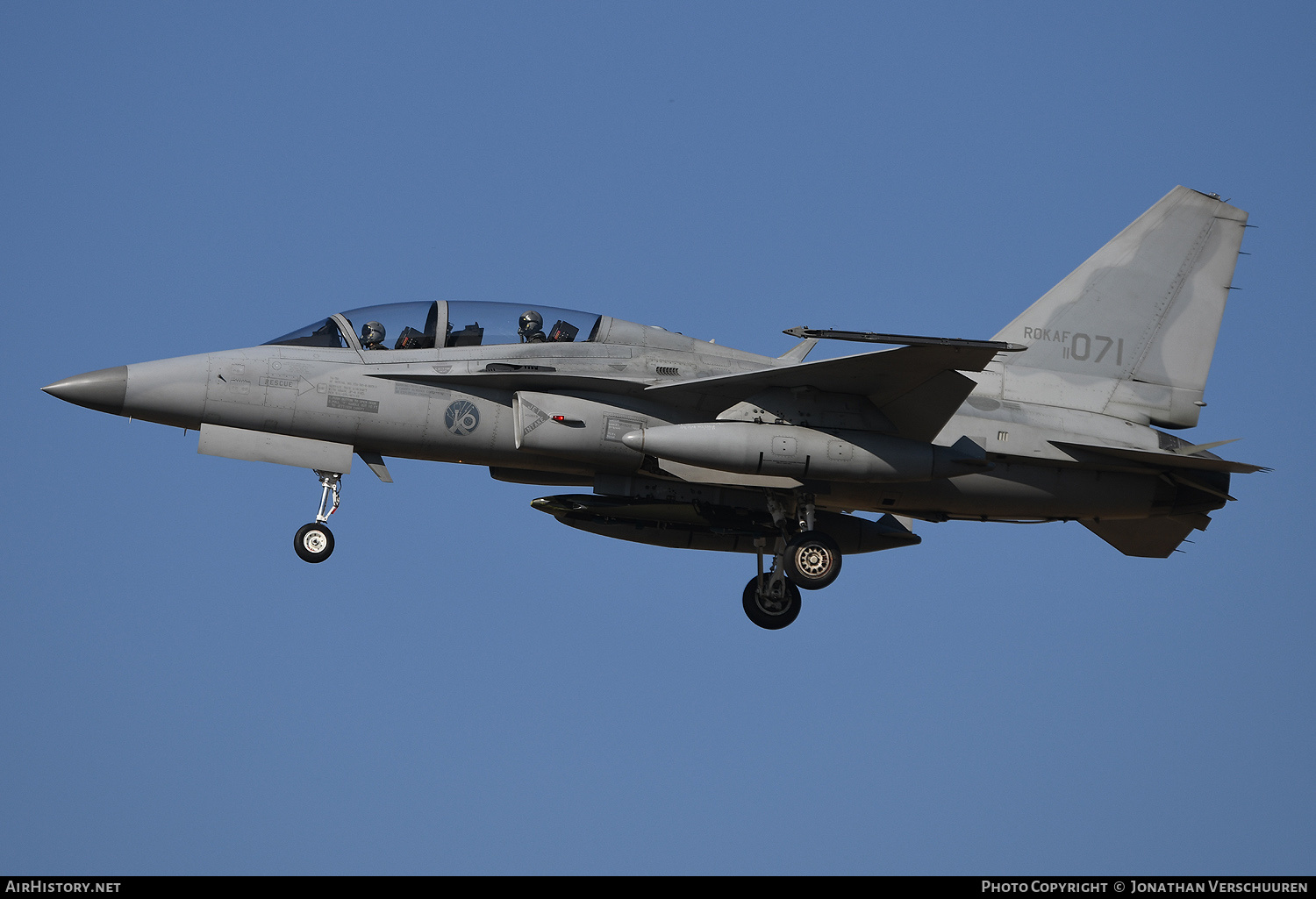 Aircraft Photo of 11-071 | Korea Aerospace TA-50 Golden Eagle | South Korea - Air Force | AirHistory.net #620509