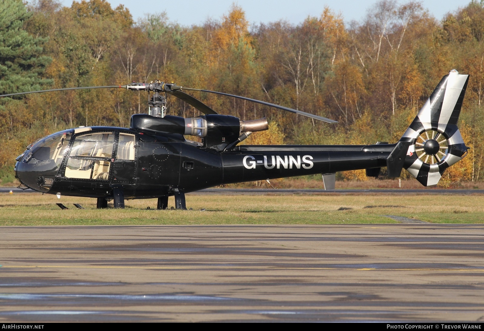 Aircraft Photo of G-UNNS | Aerospatiale SA-341B Gazelle AH1 | AirHistory.net #620533
