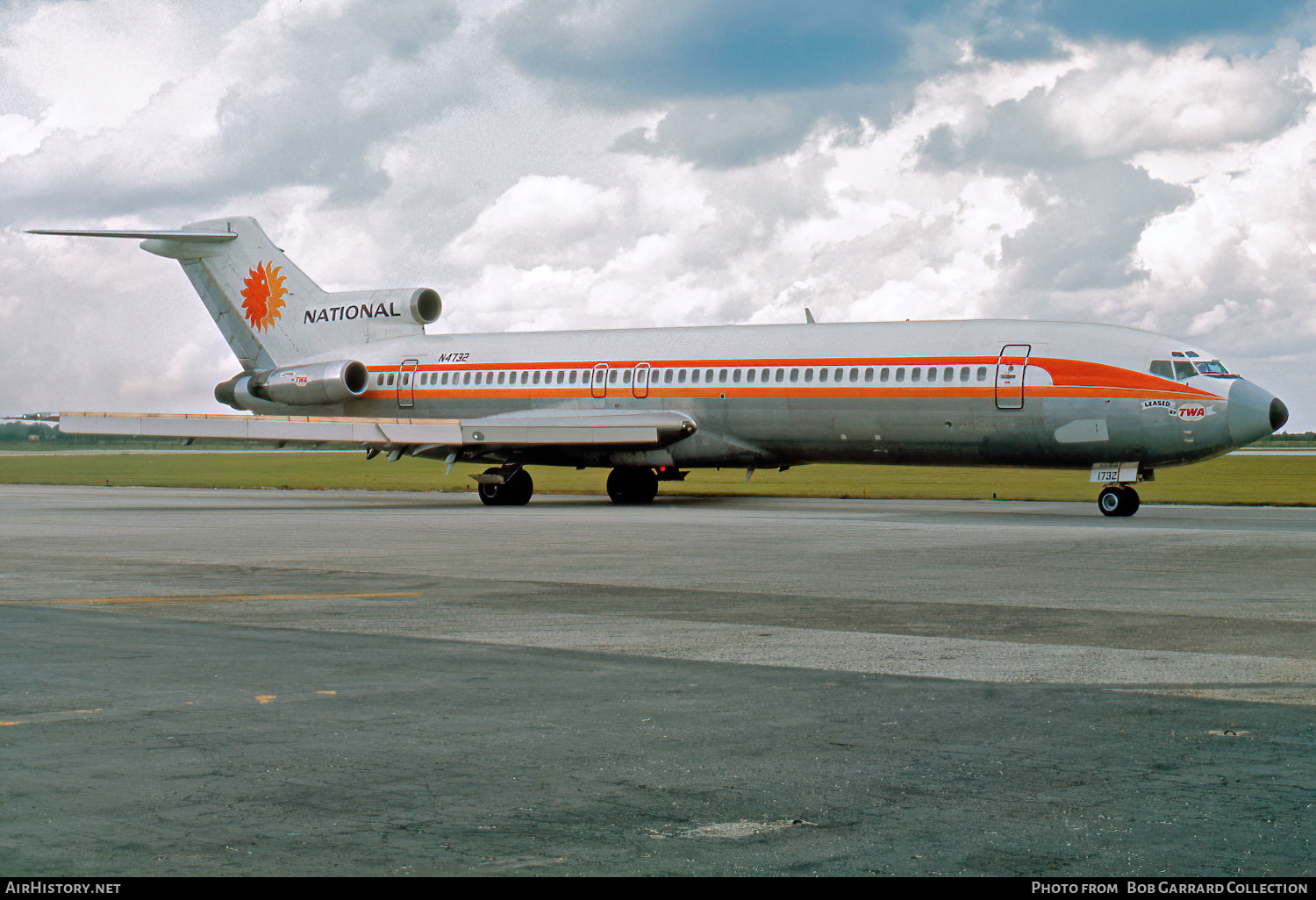 Aircraft Photo of N4732 | Boeing 727-235 | National Airlines | AirHistory.net #620576