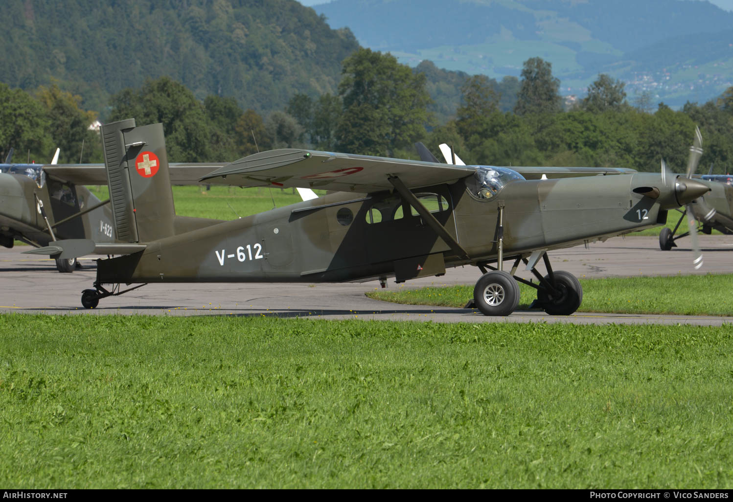 Aircraft Photo of V-612 | Pilatus PC-6/B2-H2M-1 Turbo Porter | Switzerland - Air Force | AirHistory.net #620581